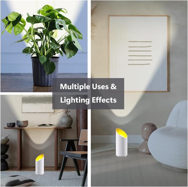 Thumbnail 6 de Adiwo LED Uplight Spot Bodenstrahler-Set (2 Stück) mit Fernbedienung, dimmbar – 3 Farbtemperaturen