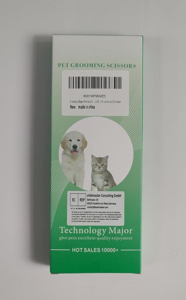 Detalle 2 de Gebogene Fellschere für Hunde und Katzen ✂