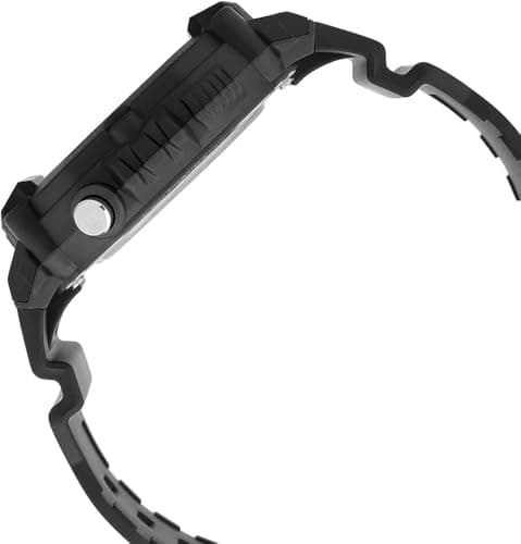 Detalle 2 de Casio AE-1600H-1AVEF reloj digital de cuarzo para hombre con pantalla LCD y correa de plástico