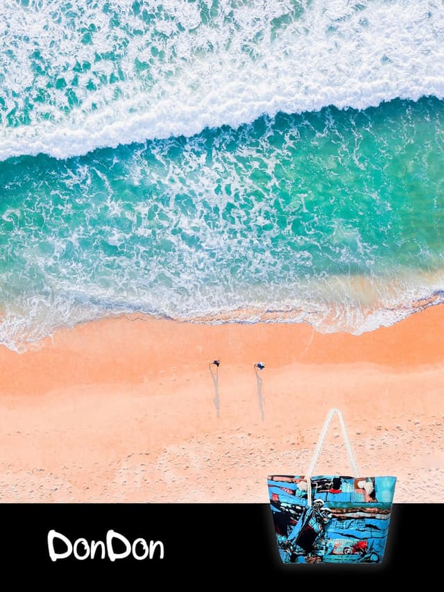 Thumbnail 5 de DonDon bolso de playa grande impermeable