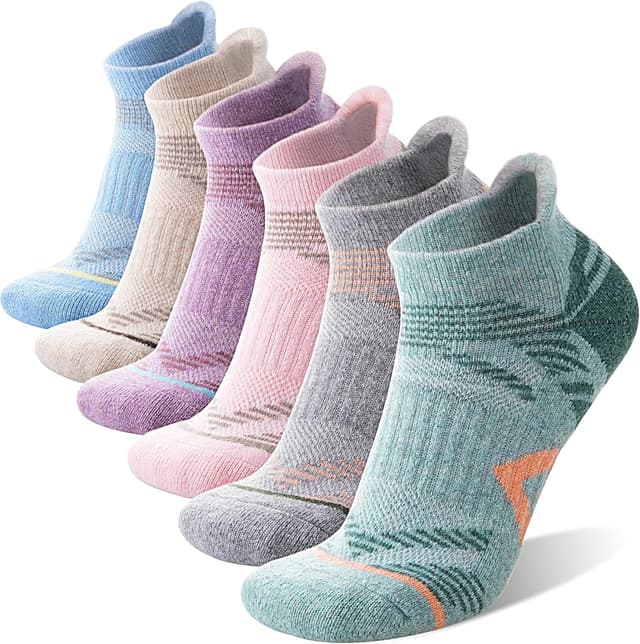 Imagen de ANTSANG Merino Wool Ankle Hiking Socks 6 pairs en OfertitasTOP