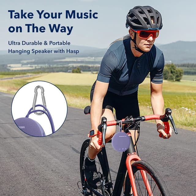 Detalle de Monster Bluetooth Speaker (IPX8 Shower Speaker) with Bluetooth 5.4 and long playtime