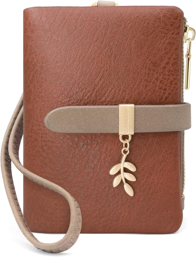 Detalle de GOUNNU Monedero RFID cuero PU 12 cm