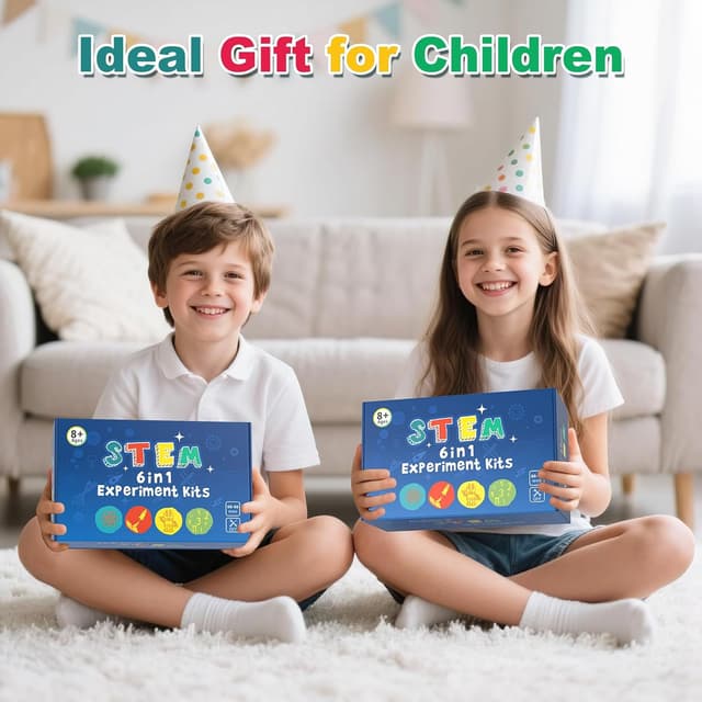 Thumbnail 6 de STEM Car Toys 6-in-1 Wooden Engineering & Electronics Kit (Age 8–14) — Build 6 Vehicles