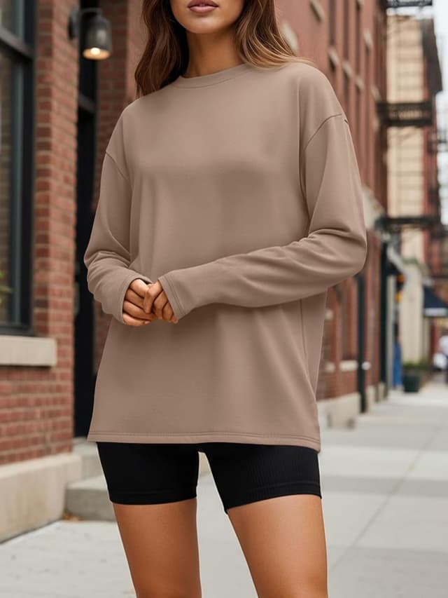 Thumbnail 1 de Trendy Queen Oversized Long Sleeve Tee 2025