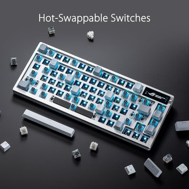 Detalle de ASUS ROG Azoth Wireless Mechanical Keyboard