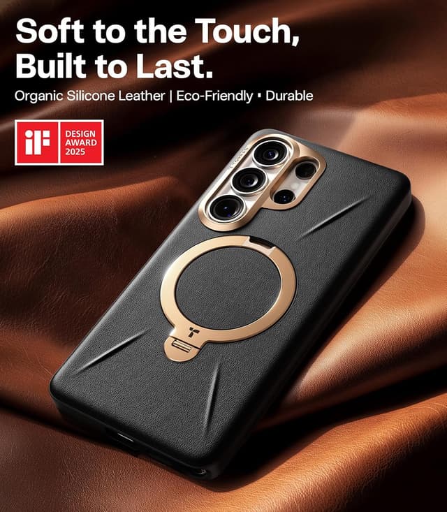 Detalle de TORRAS Ostand Q3 VegSkin for Galaxy S26 Ultra