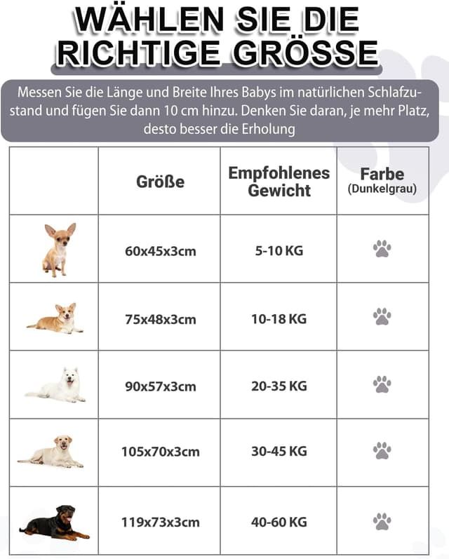 Detalle 2 de Favodormir Wassericht Hundematte Outdoor 105 x 70 cm – wasserabweisende Hundematratze aus Kunstleder, waschbar & faltbar für Innen und Reisen