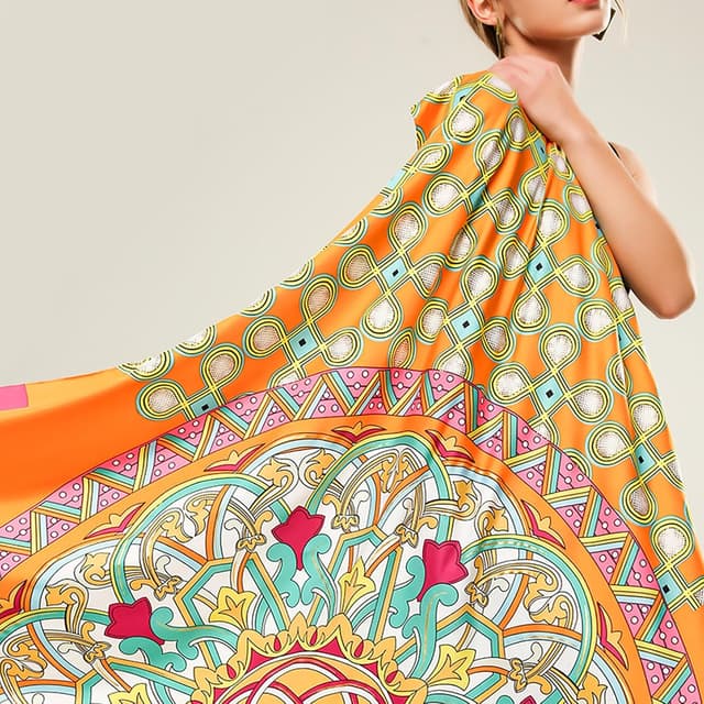 Thumbnail 3 de GLORIS Damen Tuch Schal 135x135 cm