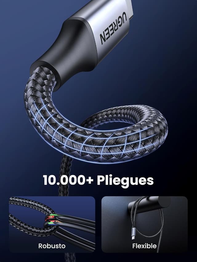 Thumbnail 5 de UGREEN Cable USB C 240W Carga Rápida para Dispositivos ⚡