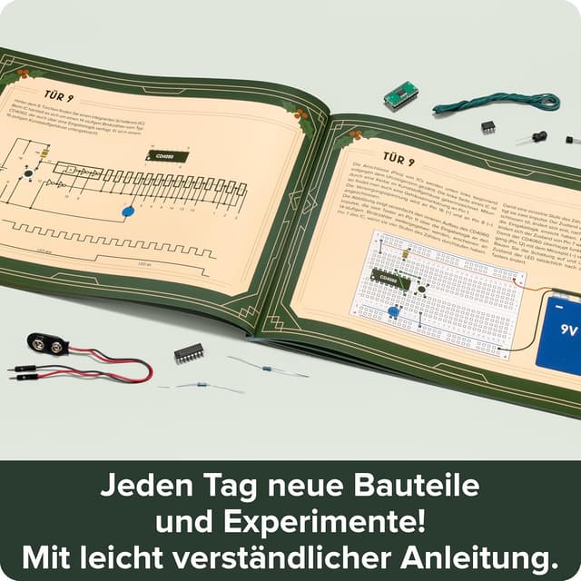 Detalle 2 de FRANZIS 67242 „Magische Klänge“: Theremin-Bausatz zum Berührungslosen Musizieren