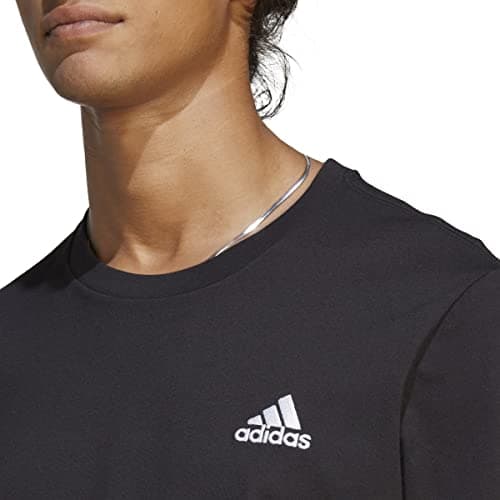 Thumbnail 7 de adidas Essentials Tee L negro – logo bordado