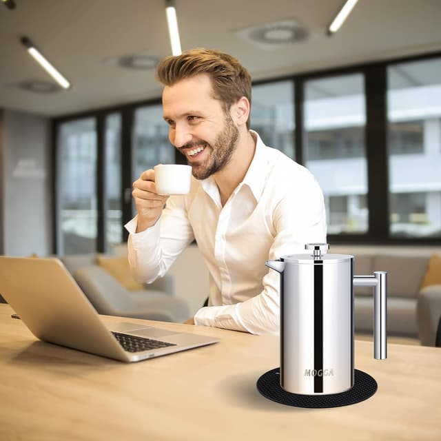 Detalle de MOGGA cafetiere French press 1000ml