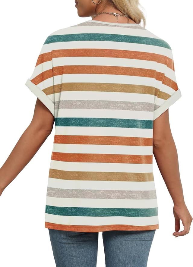 Detalle 1 de WIHOLL V-neck dolman summer top