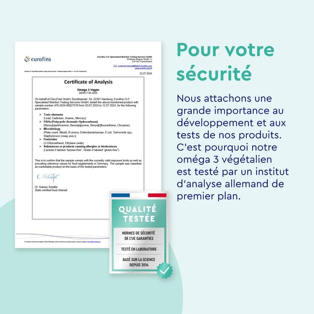 Thumbnail 5 de Oméga 3 Vegan Breveté 2000mg