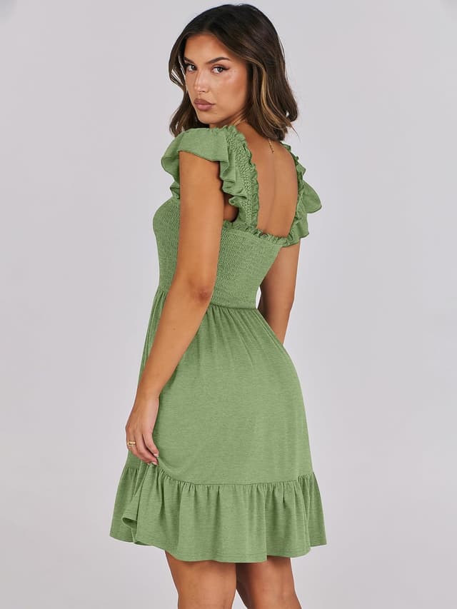 Thumbnail 4 de ANRABESS 2026 Smocked Sundress