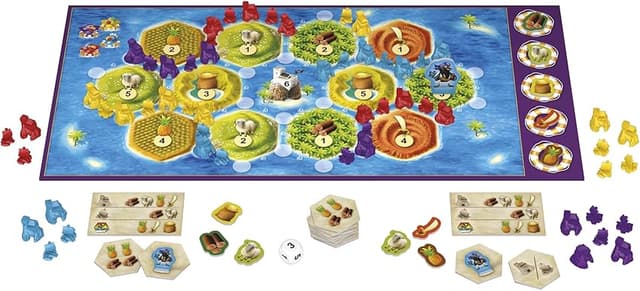 Detalle de Kosmos Catan Junior, juego de tablero 🎲