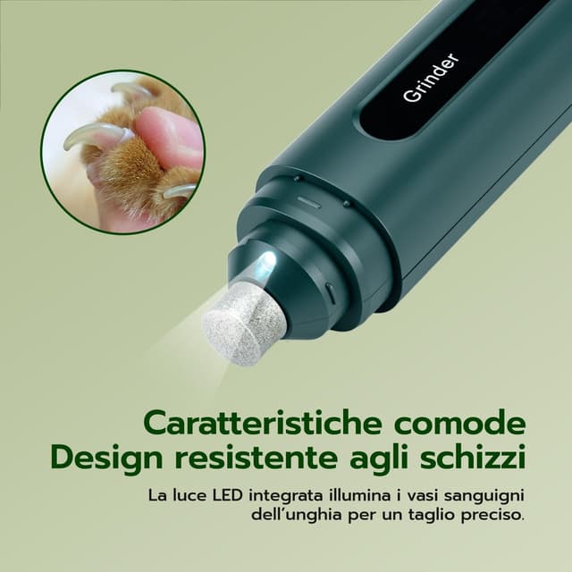 Thumbnail 5 de Tolesum Lima Unghie Cani 1200 mAh 🐾