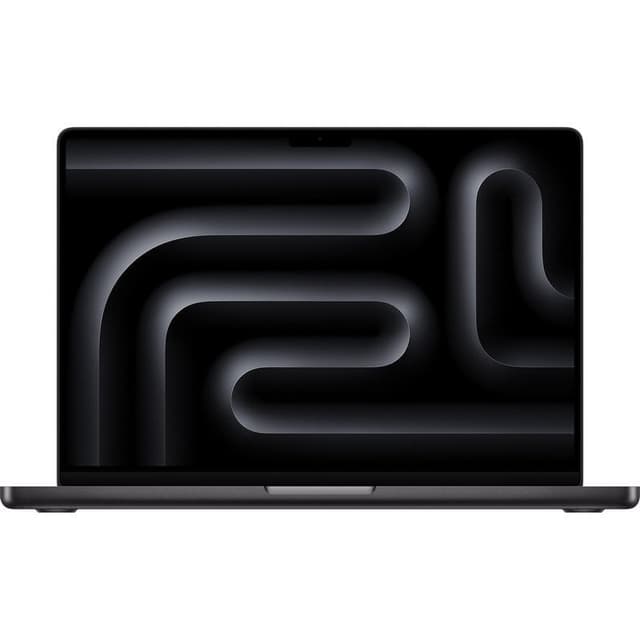 Detalle de Apple MacBook Pro 14" con chip M5 (10 núcleos), 24GB RAM y 1TB SSD, GPU 10 núcleos en negro