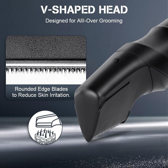 Thumbnail 2 de AOGOE Body Hair Trimmer Men 600mAh