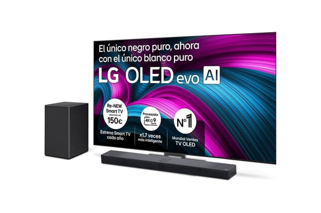 Imagen de LG OLED77C5ELB OLED evo C5 77 pulgadas 4K 2025 + Barra SC9S 📺 en OfertitasTOP