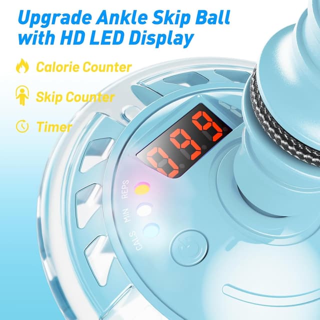 Detalle de Hot Bee ankle skip ball with timer
