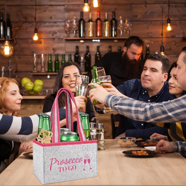 Thumbnail 6 de WenmthG Damen Flaschentasche 6 Flaschen