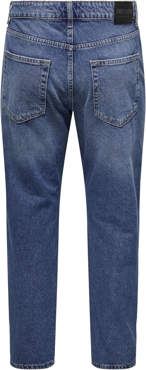 Detalle de Only & Sons Men’s Onsyoke Tapered Box Tai DNM Cbo Noos Jeans