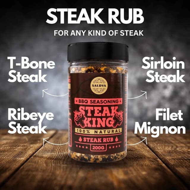 Thumbnail 5 de Steak King BBQ Rub 200g Assaisonnement naturel 🥩