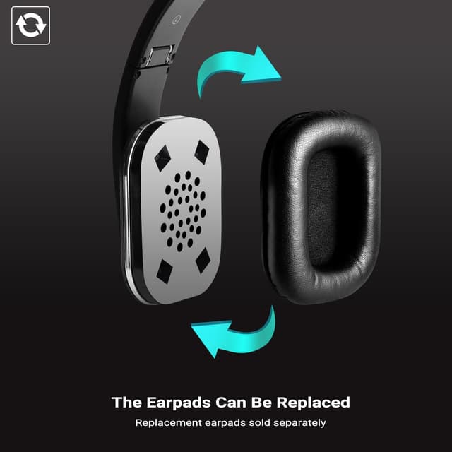 Detalle de Bluetooth Kopfhörer August EP650 mit 15 h Akku