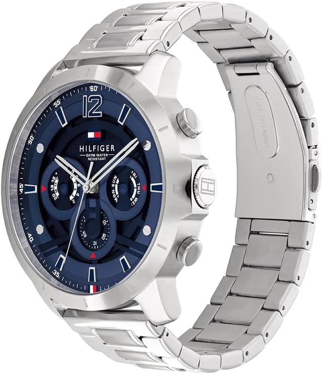 Detalle 2 de Tommy Hilfiger montre analogique multifonction quartz 1710492 argenté (acier inoxydable)