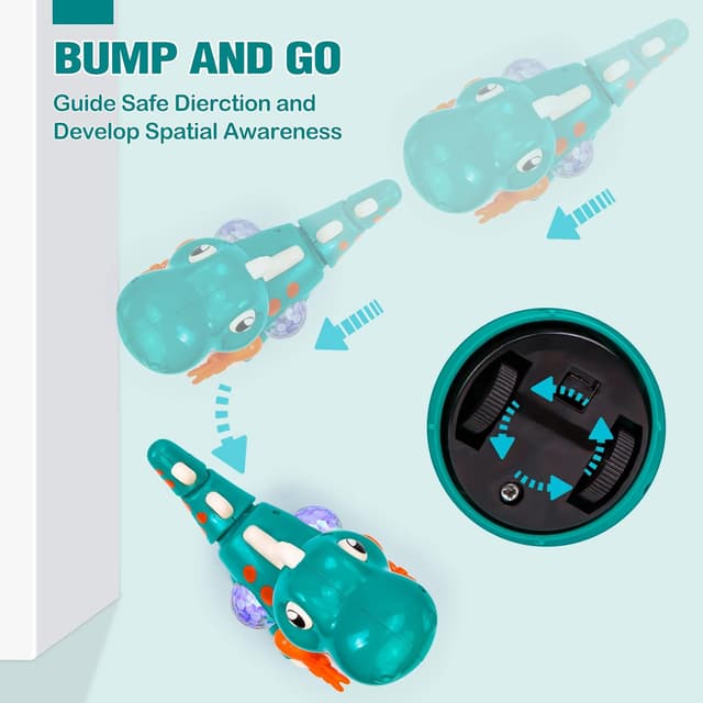 Thumbnail 2 de Highttoy Giochi Bambini 1 Anno Dinosauro gattonare