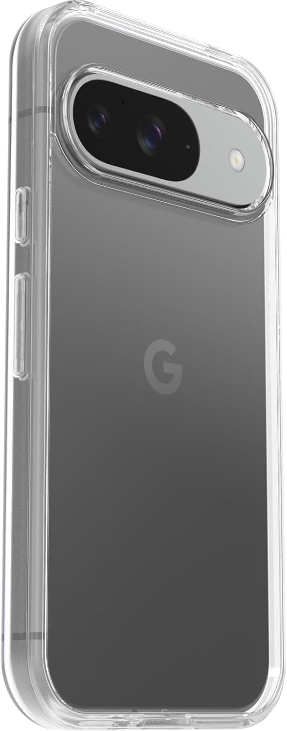 Detalle de OtterBox Symmetry Clear per Google Pixel 9 / Pixel 9 Pro: cover sottile trasparente antiurto