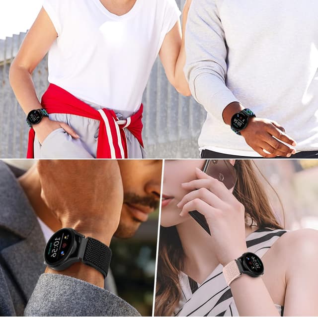 Detalle 2 de SHIJZWD Elastisches Uhrenarmband 24 mm