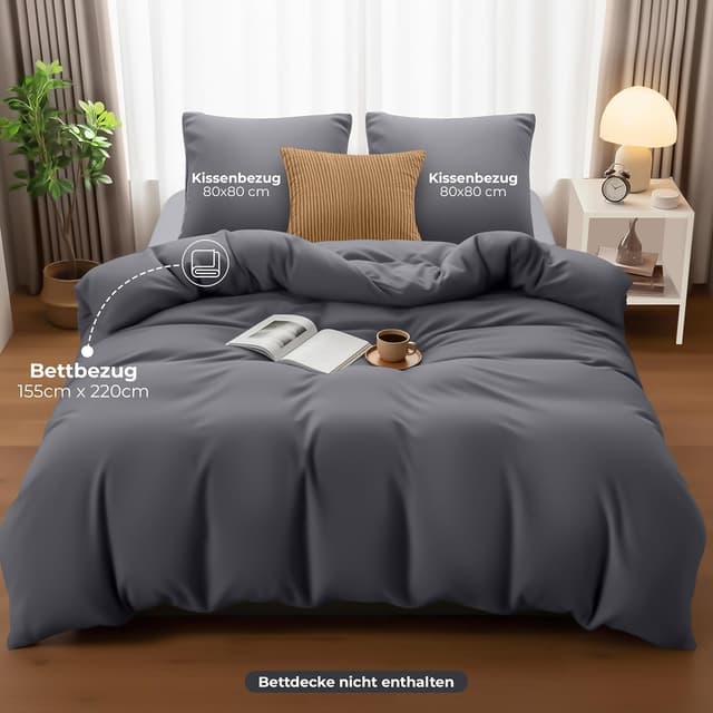 Detalle 2 de Utopia Bedding Bettwäsche 155x220