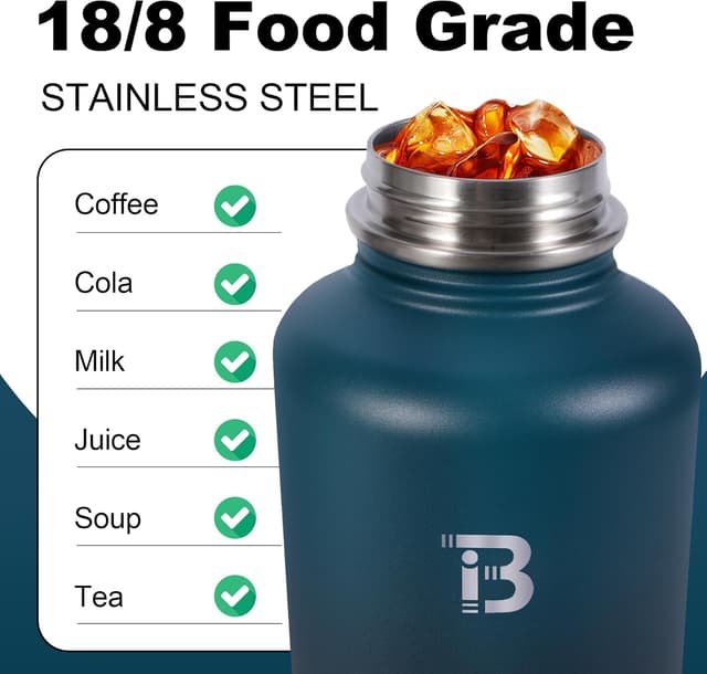 Detalle de TOPBADE Borraccia in acciaio inox 1,9 l