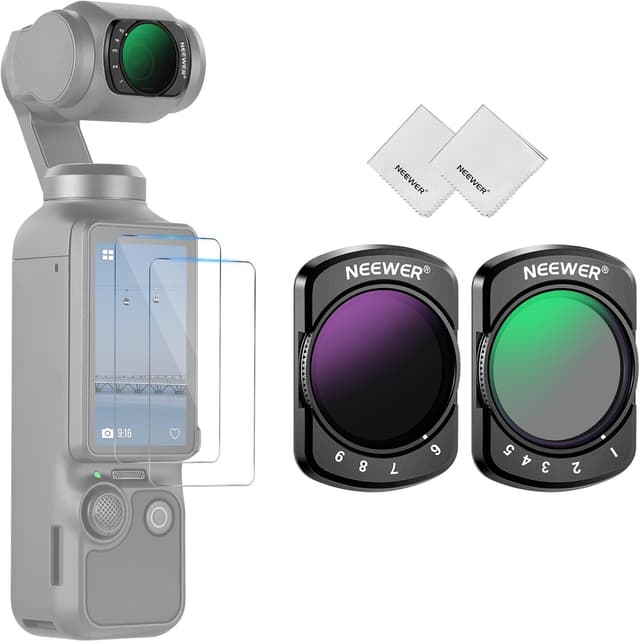 Imagen de NEEWER ND Filter Set für Osmo Pocket 3 en OfertitasTOP