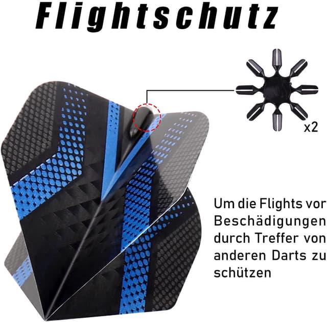 Thumbnail 6 de Grebarley Dartpfeile Steeldarts 12 Stück