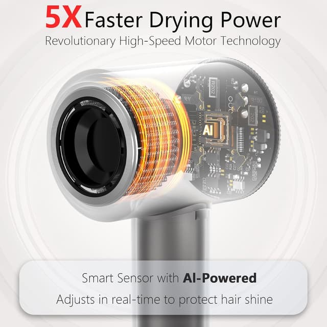 Detalle 2 de High Speed Ionic Hair Dryer 160000 RPM