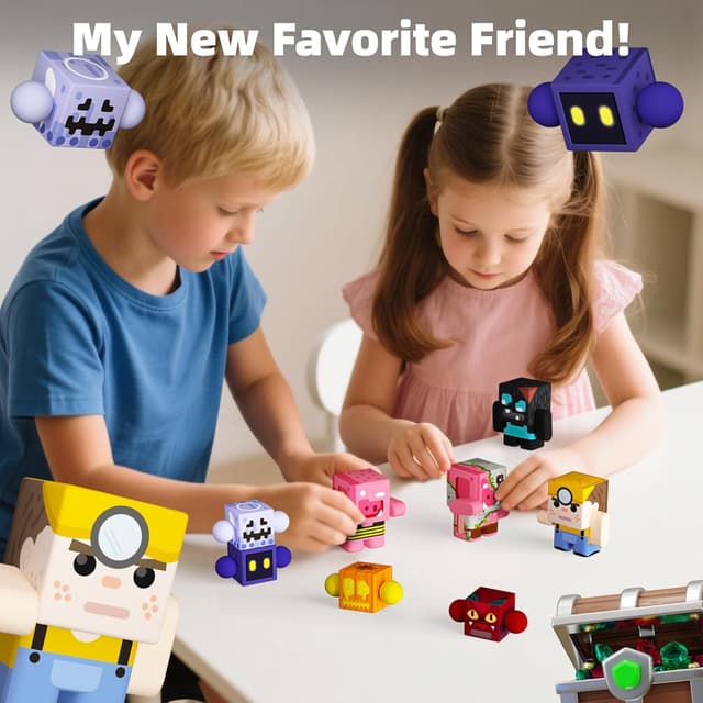 Thumbnail 5 de GobiDex 8PCS Magnetic Action Figures for Ages 3+