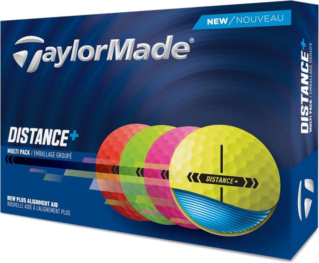 Thumbnail 5 de TaylorMade 2025 Distance+ Golf Balls 2‑piece