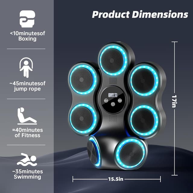 Detalle de Music Boxing Trainer 9 modes 9 levels