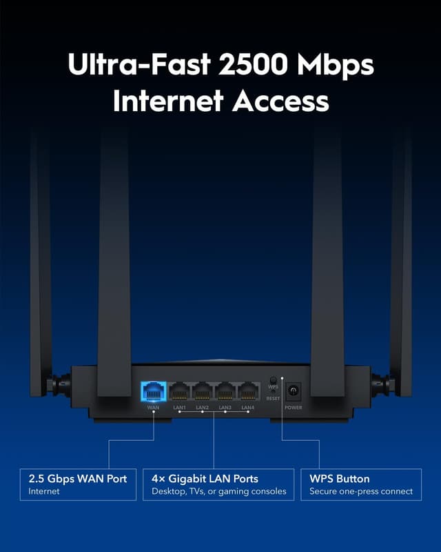 Thumbnail 2 de Cudy BE3600 Router Dualband WLAN