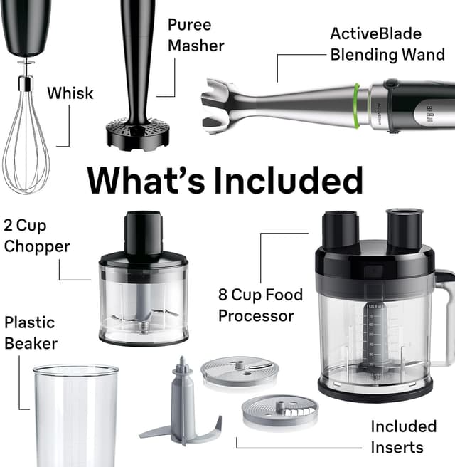 Thumbnail 6 de Braun MultiQuick 9 MQ9187XL Hand Blender with imode Technology