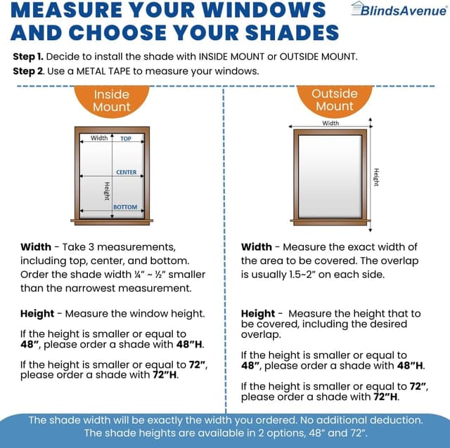 Thumbnail 5 de BlindsAvenue Cellular Honeycomb Shade 31.5x72