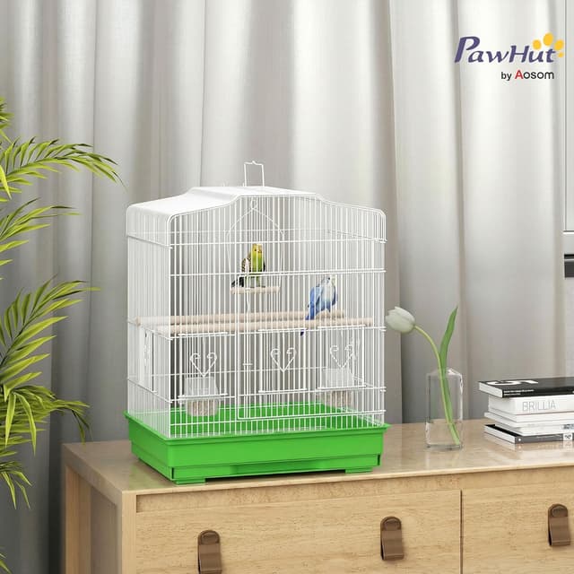 Thumbnail 1 de PawHut Jaula para Pájaros 46,5x36x59 cm