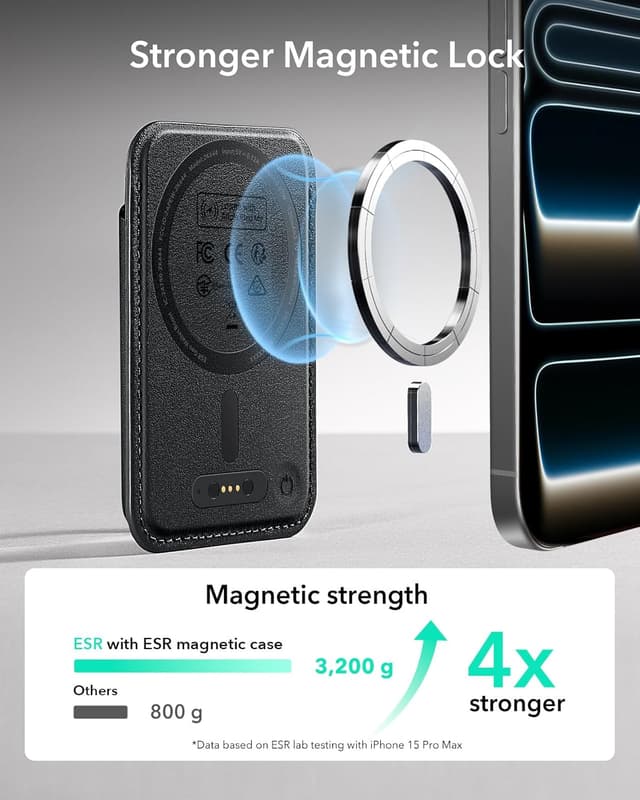 Thumbnail 3 de ESR MagSafe Wallet 5 Card Holder