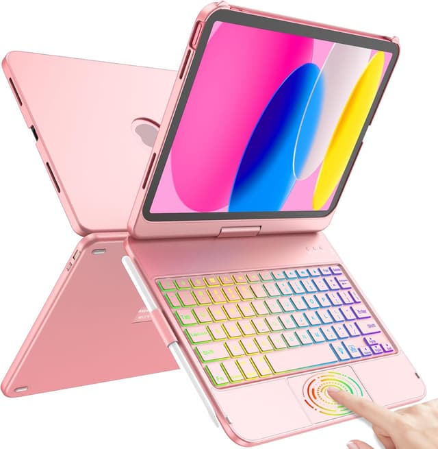 Detalle de TQQ Touchpad Keyboard Case for iPad A16