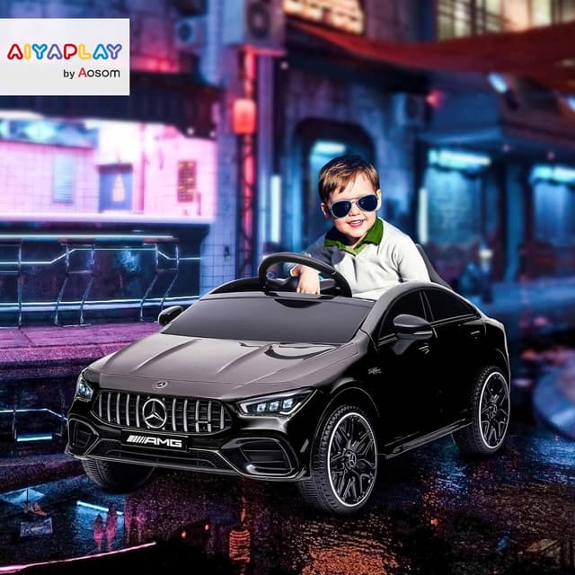 Thumbnail 1 de AIYAPLAY Mercedes AMG CLA 45 12V voiture électrique