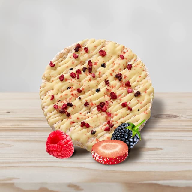 Thumbnail 3 de Bicentury Tortitas de Arroz con Chocolate Blanco y Frutos Rojos 🍫